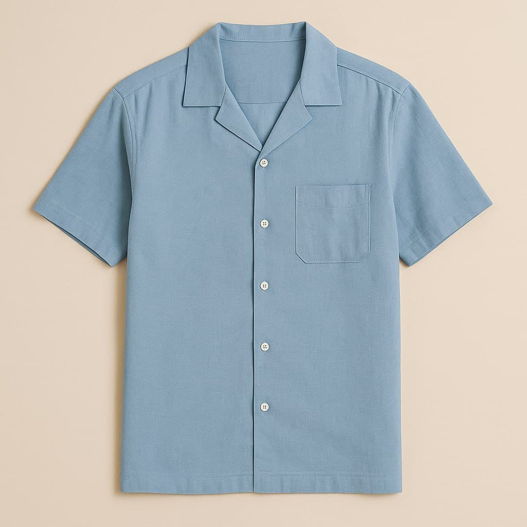 پیراهن یقه کوبایی؛ گزینه‌ای متفاوت برای خرید پیراهن مردانه کادویی