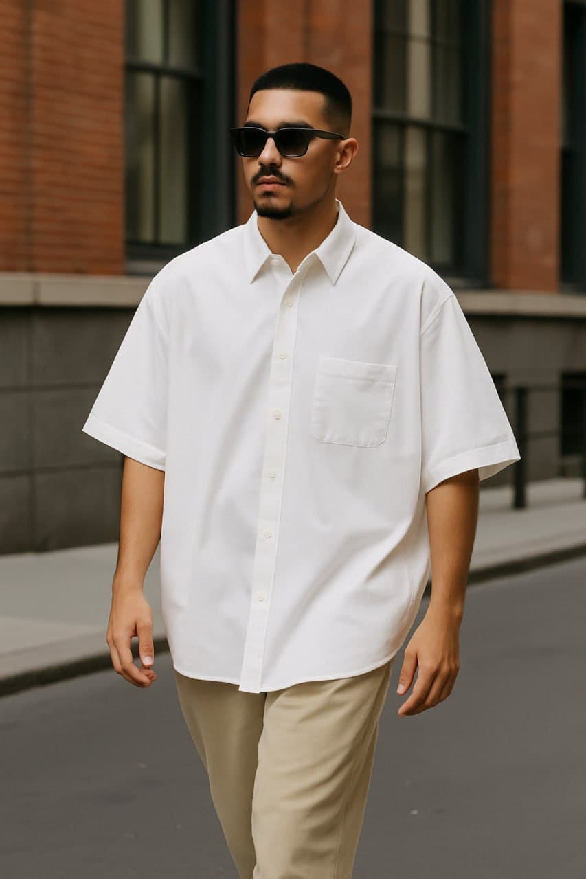 پیراهن مردانه اورسایز؛ راحتی و استایل خیابانی در کنار هم