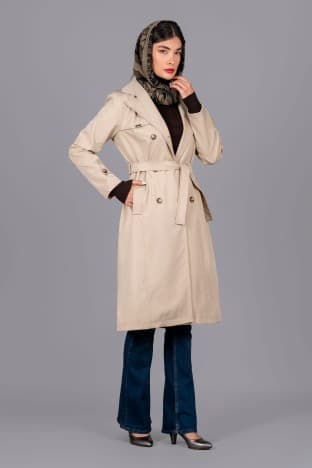 بارانی بلند زنانه کد RAT 6206027