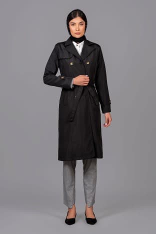 بارانی بلند زنانه کد RAT 6206027