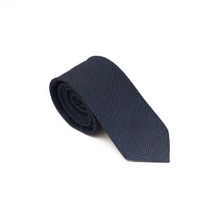 کراوات مردانه سرمه‌ای بافت‌دار تیره