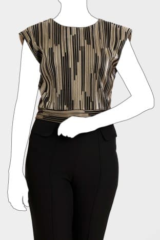 تاپ زنانه کد SHM9010178