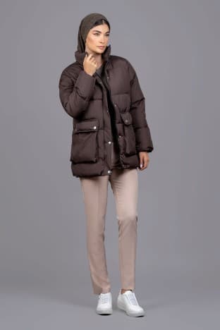 کاپشن زنانه کد JUT 6206021