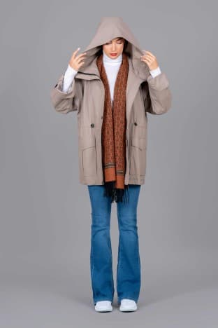 بارانی زنانه کد JUM 40119