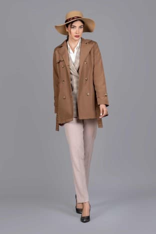 بارانی کوتاه زنانه کد RAT 6206029